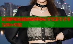 美国萝莉岛杨紫琼揭秘权贵资源引荐平台核心功能