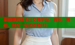 泰妹萝莉妹子社交舞平台：音乐、舞蹈、社交一站式体验(1)