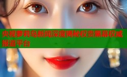 央视萝莉岛新闻深度揭秘权贵黑幕权威报道平台