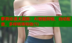 萝莉动漫大混剪：AI智能剪辑，自动配音，多样转场特效(1)