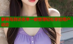 萝莉岛到访名单一键管理轻松掌控用户动态