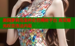 美国萝莉岛案件处罚揭秘平台 真实曝光权贵违法内幕
