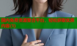 国内免费资源聚合平台，轻松获取优质内容(1)