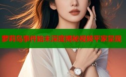 萝莉岛事件始末深度揭秘视频平家呈现