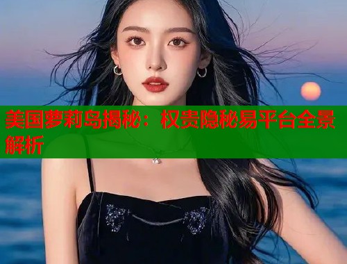 美国萝莉岛揭秘：权贵隐秘易平台全景解析  第1张